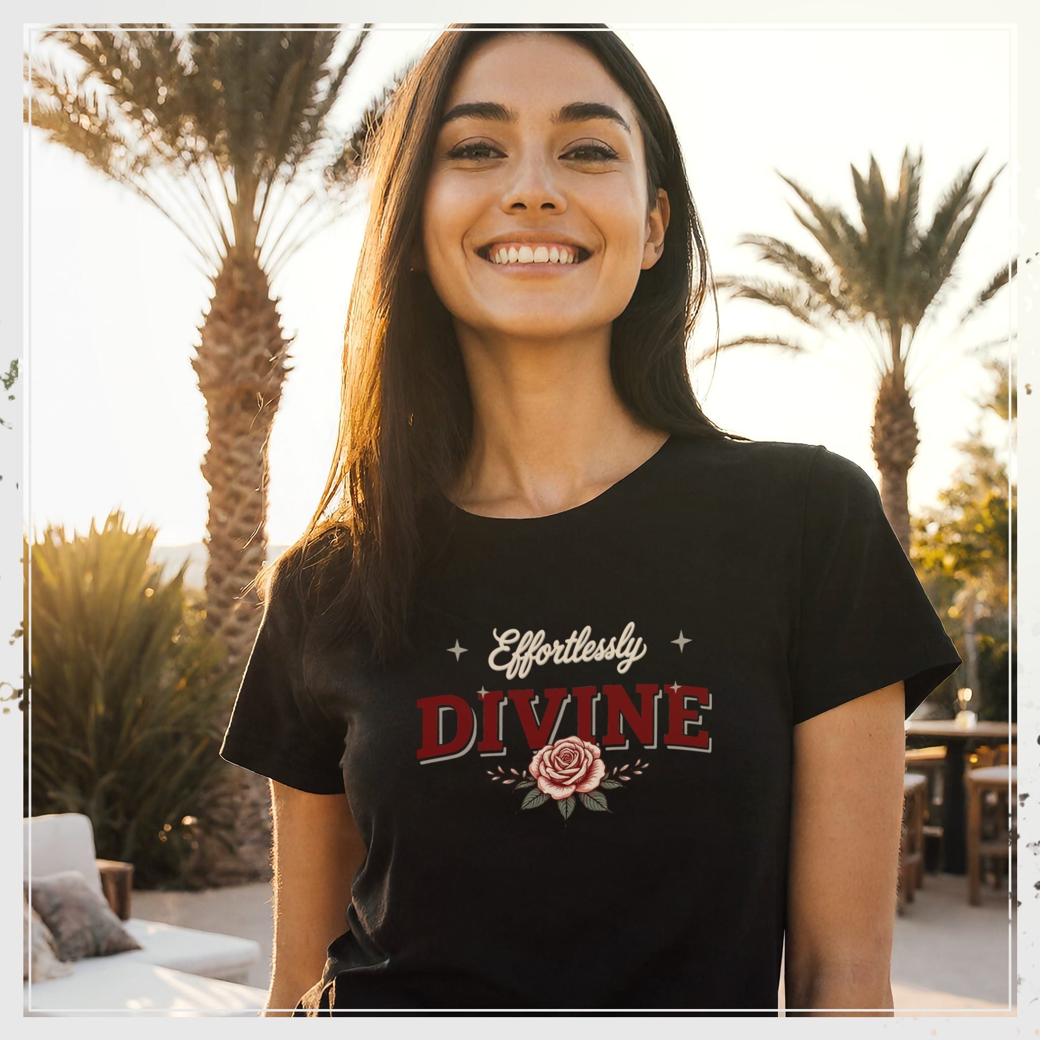 camiseta "Effortlessly Divine"