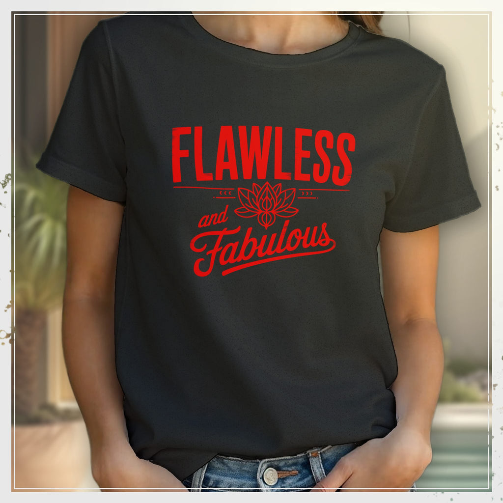 camiseta "Flawless and Fabulous"