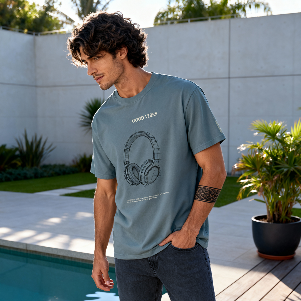 Camiseta "Headphones"