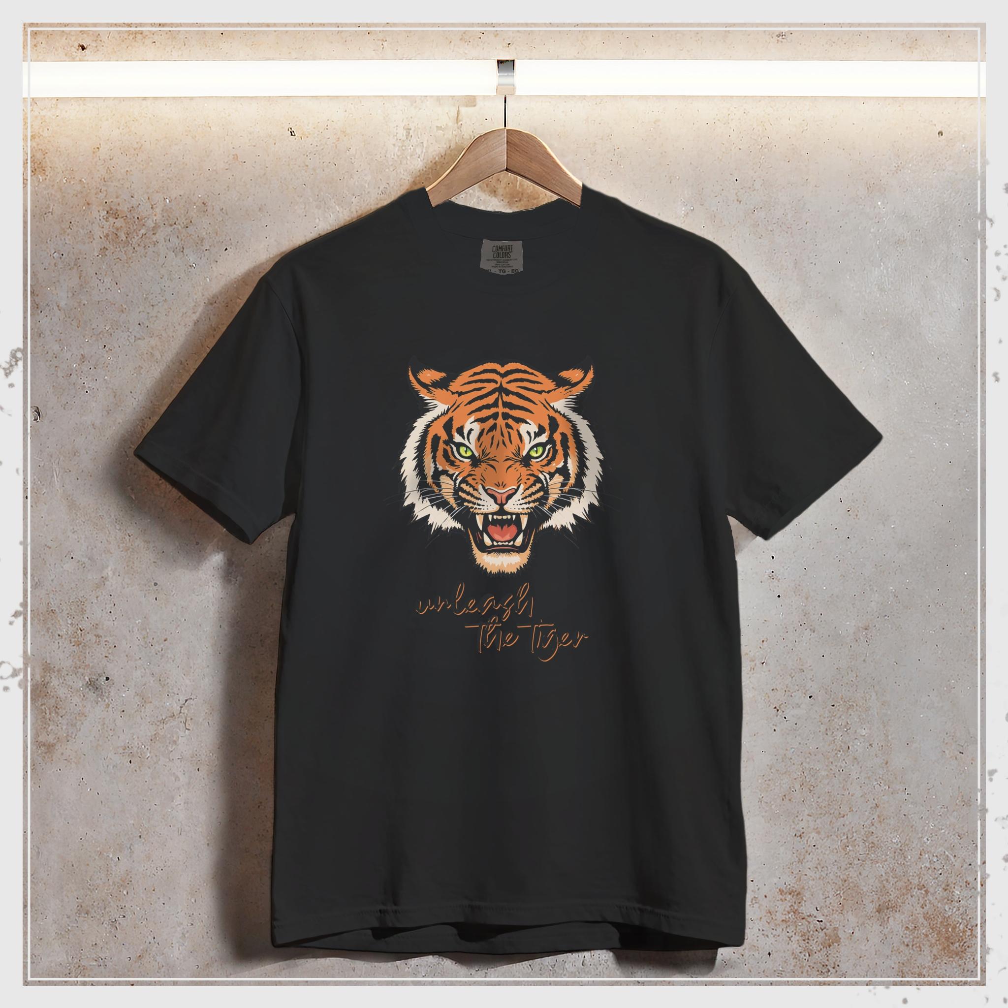 camiseta "Unleash the Tiger"