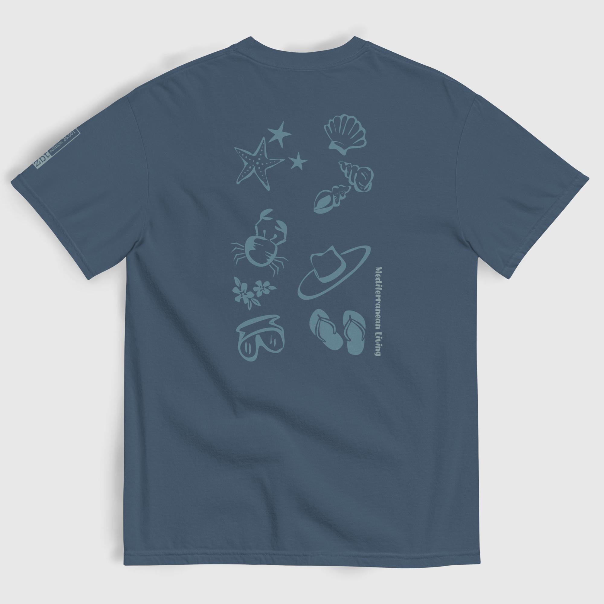 Camiseta "Mediterranean Beach"